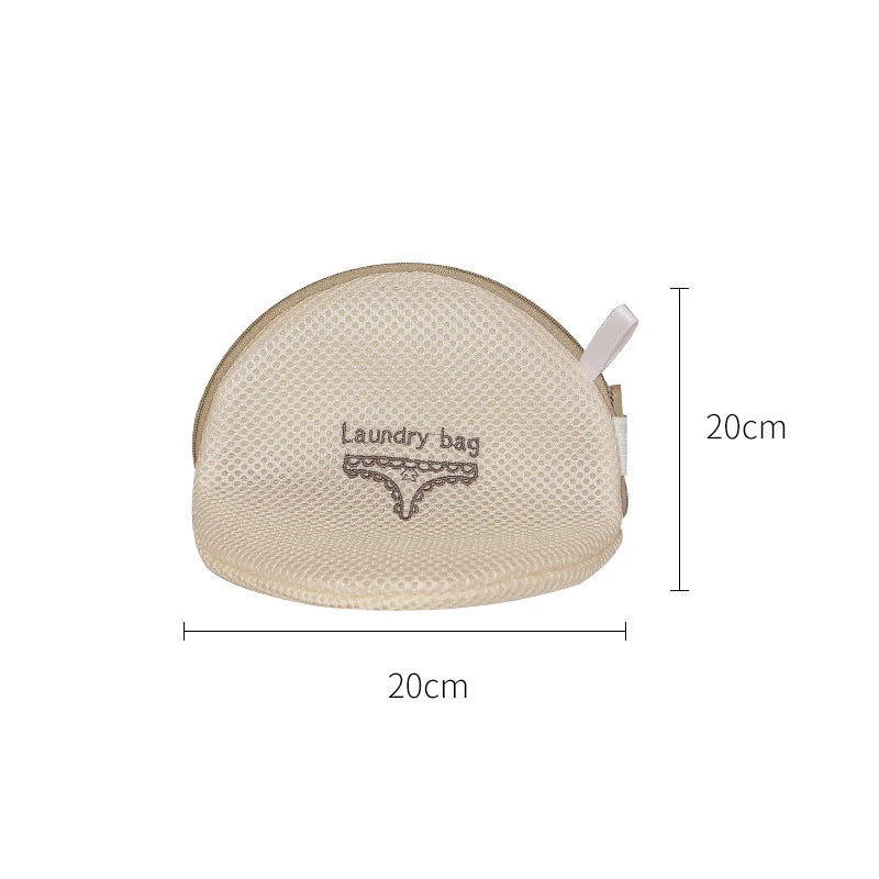 Mesh Laundry Bag Embroidery Letter Washing Bags for Washing Machines Dirty Clothes Storage Basket Bra Organizer Anti-Deformation