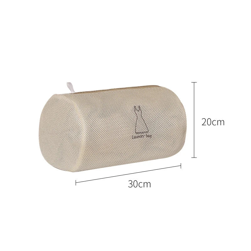 Mesh Laundry Bag Embroidery Letter Washing Bags for Washing Machines Dirty Clothes Storage Basket Bra Organizer Anti-Deformation
