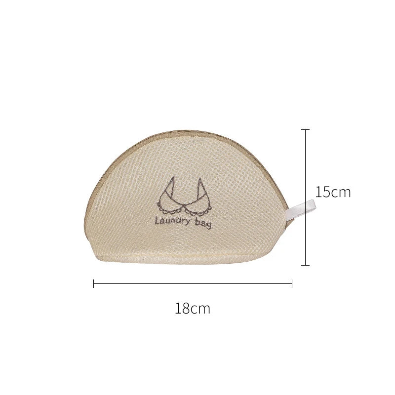 Mesh Laundry Bag Embroidery Letter Washing Bags for Washing Machines Dirty Clothes Storage Basket Bra Organizer Anti-Deformation