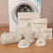 Mesh Laundry Bag Embroidery Letter Washing Bags for Washing Machines Dirty Clothes Storage Basket Bra Organizer Anti-Deformation