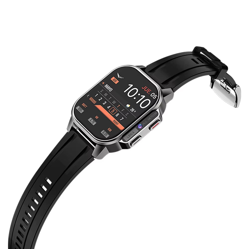 2025 B22 Smartwatch 2.13Inch Amoled Video Call Waterproof Smartwatch for Men Android Smart Watch 4G with Sim Card Smart Watch